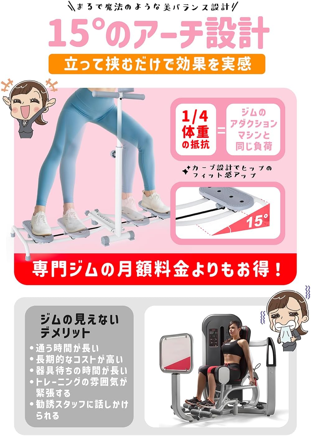 【新品】セール❤レッグスライド　骨盤底筋　内転筋　折りたたみトレーニング　美尻 Amazon.co.jp: 内転筋 トレーニング 骨盤底筋トレーニング器具